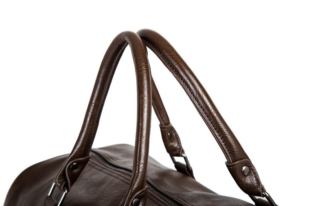 Stylish Leather Men's Bag - Idéal pour les Longs Voyages