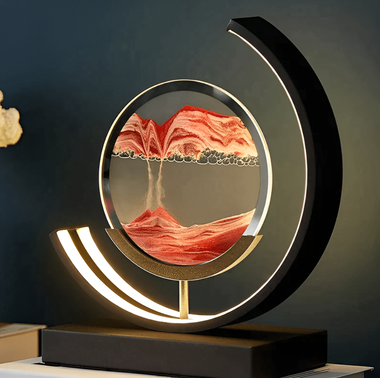 LumiNature - Lampe Décorative LED avec Télécommande & Contrôle App - Dimmable avec 3 Couleurs de Lumière