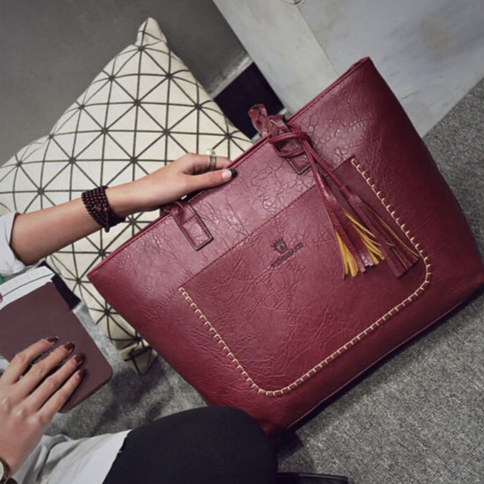 ChicStyle - Sac à main en cuir PU élégant et pratique pour femmes