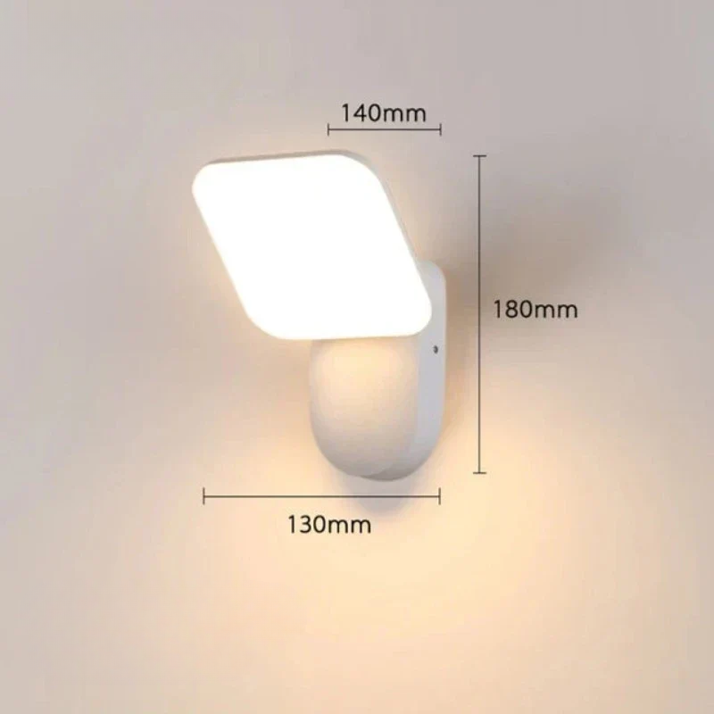 LumiGuard - Lampe Extérieure Intelligente avec Détection de Mouvement