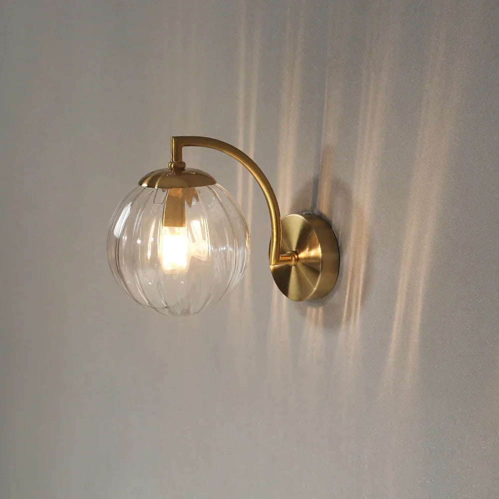 ÉclatLum - Lampe Murale en Verre Moderne pour Ambiance Élégante