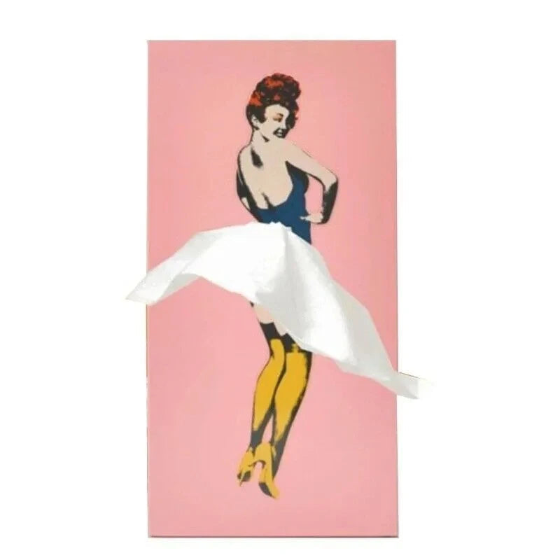 TissuChic - Distributeur de Mouchoirs Vintage avec Effet Flottant Amusant