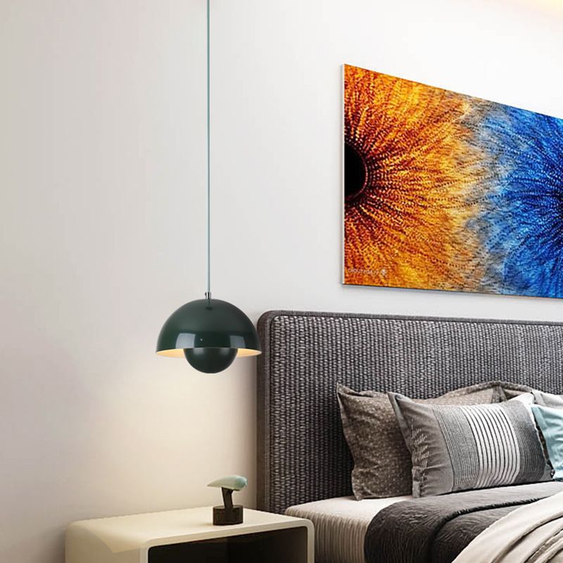 Lumière Suspendue Florale - Applique Scandinave pour une Ambiance Cosy