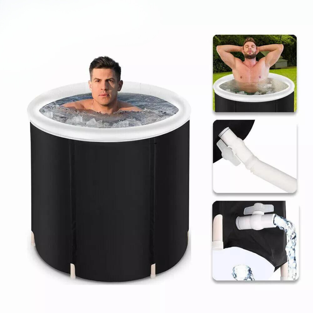 CoolRelax - Bain de Glace Gonflable pour Récupération Sportive