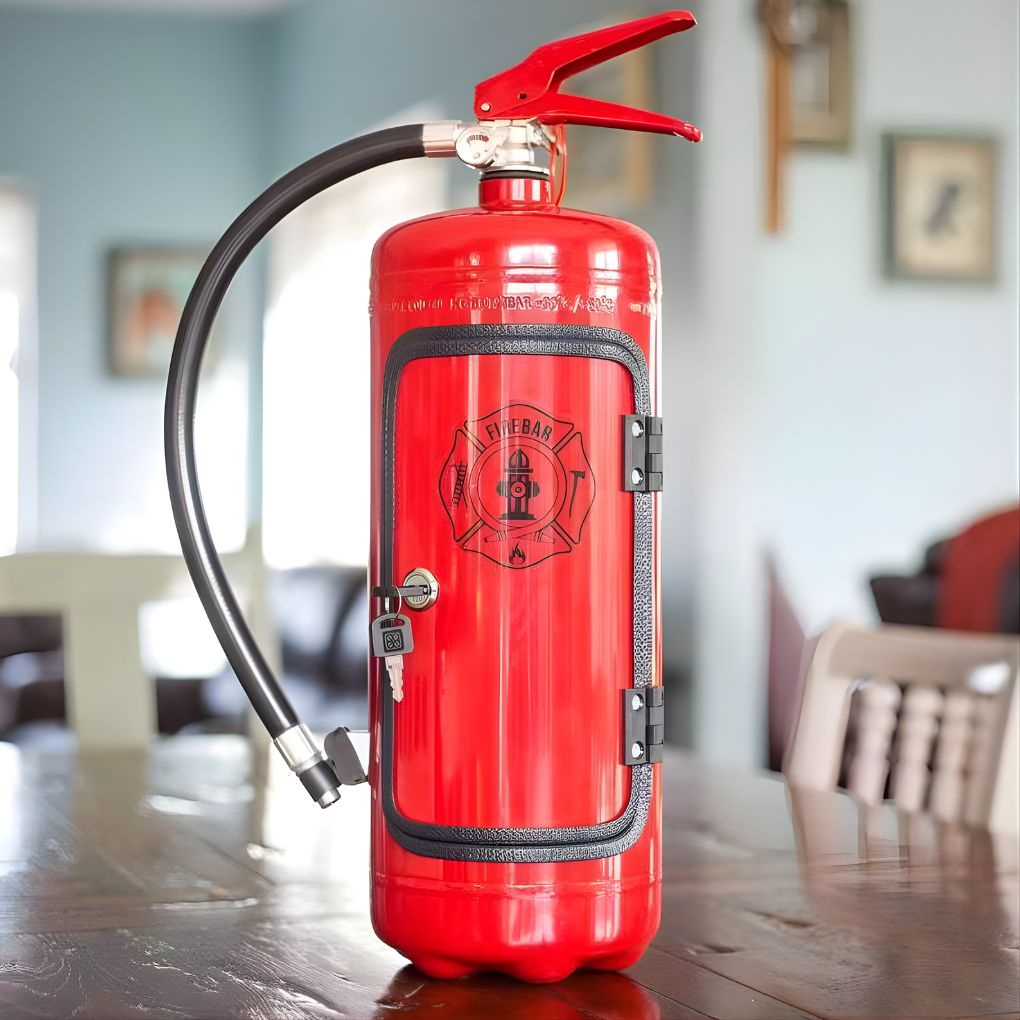 Mini Bar de Style Extincteur de Feu Ultime