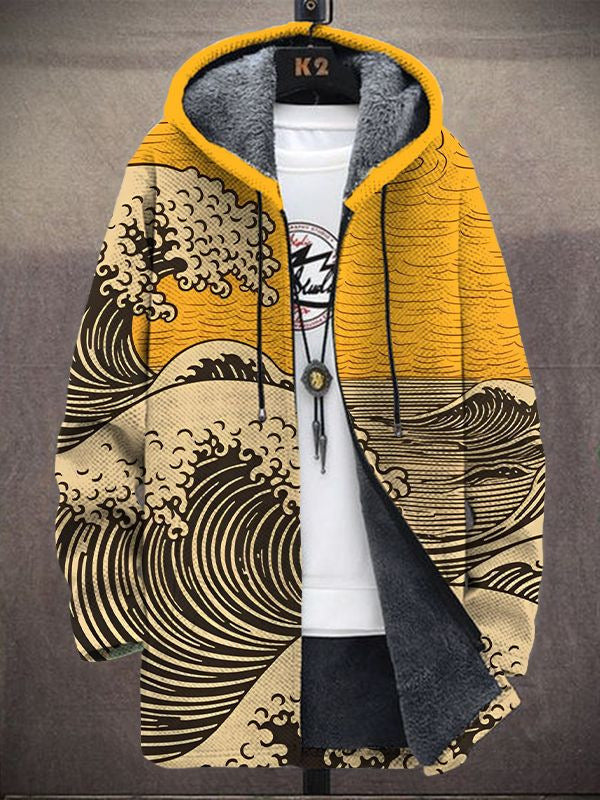 Gilet rétro colorblock pour hommes