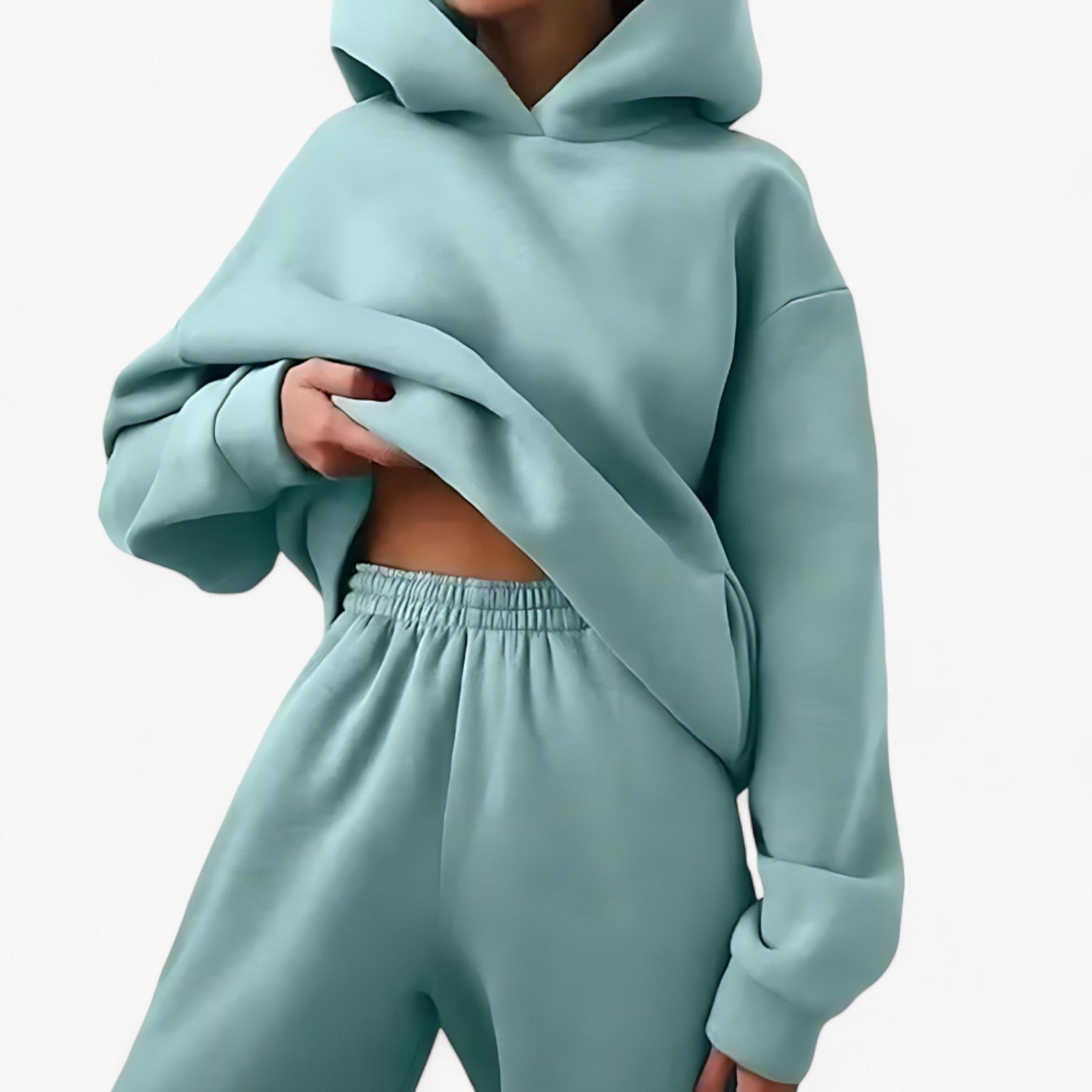 Valeria | Ensemble de Sweat à Capuche d'Hiver - Chaleur Confortable pour les Journées Froides
