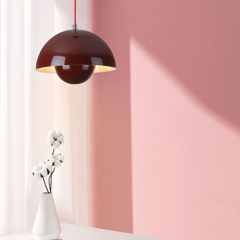 Lumière Suspendue Florale - Applique Scandinave pour une Ambiance Cosy