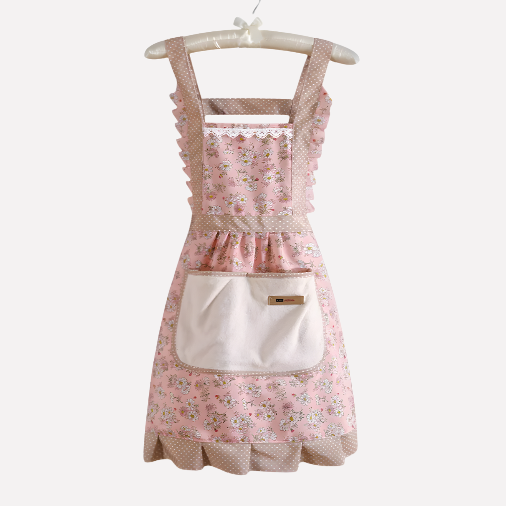 Tablier de cuisine floral