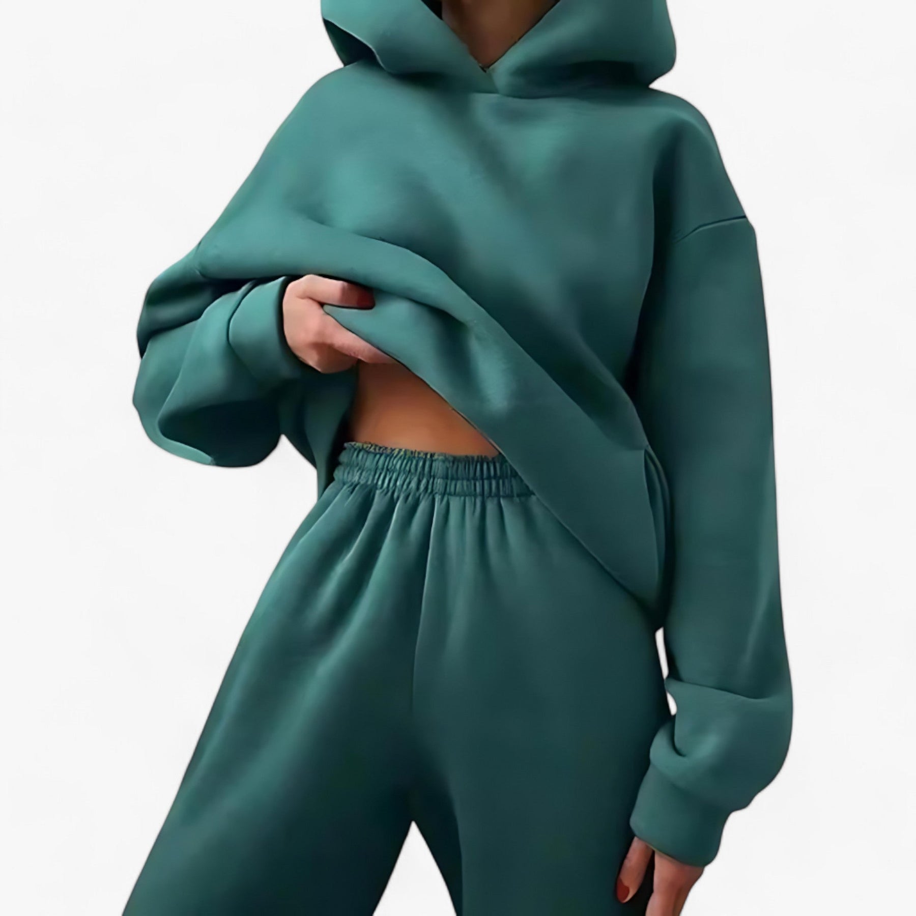 Valeria | Ensemble de Sweat à Capuche d'Hiver - Chaleur Confortable pour les Journées Froides