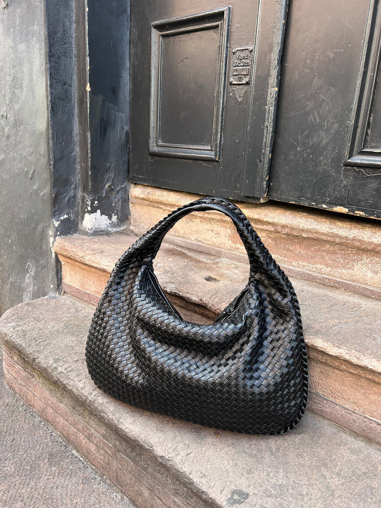 Sassy Bag - Sac à Main Tressé en Cuir Luxueux