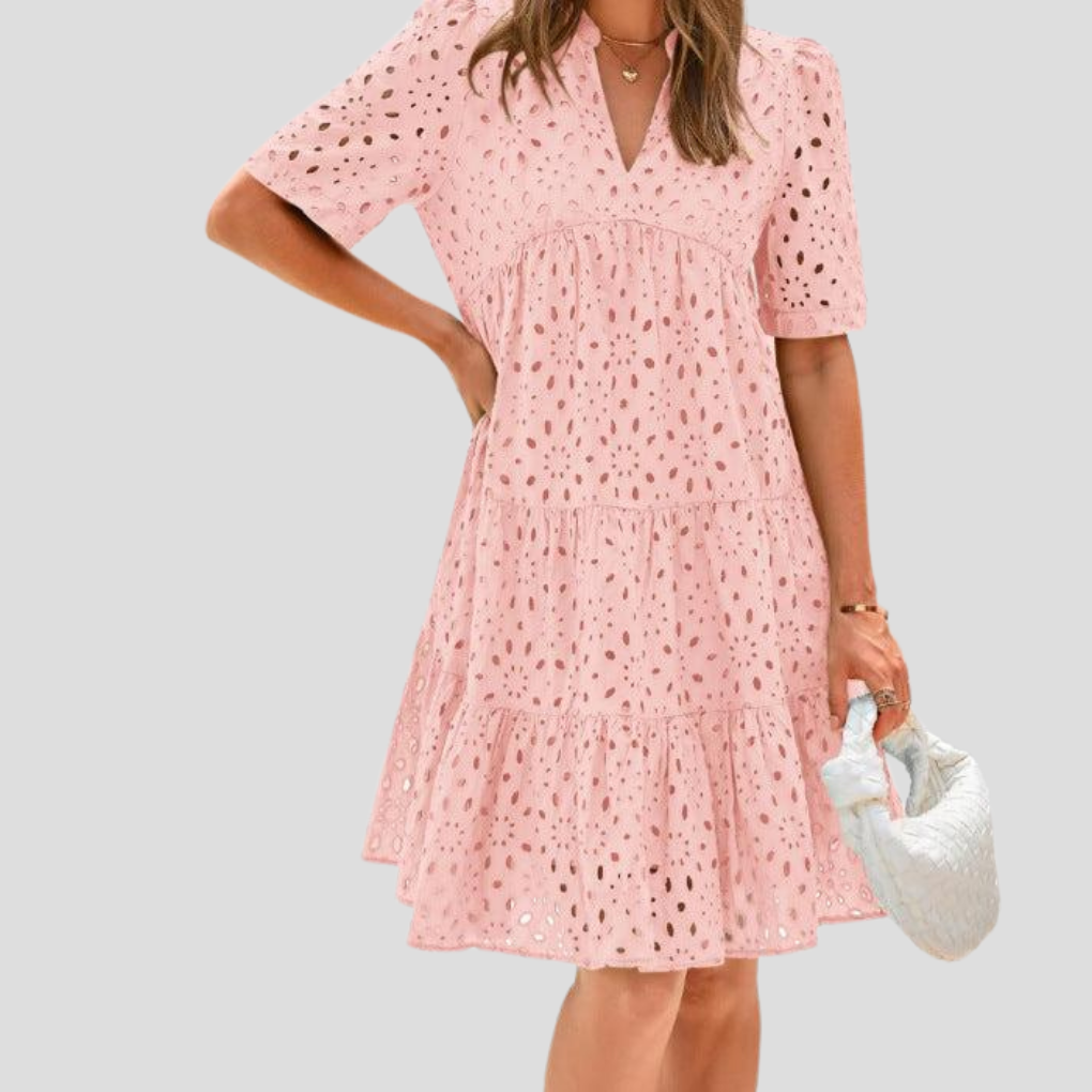 Robe d'été en crochet pour femme