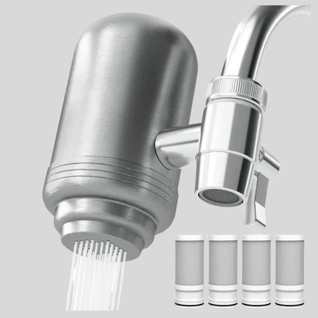 Filtre à eau CleanFlow en acier inoxydable