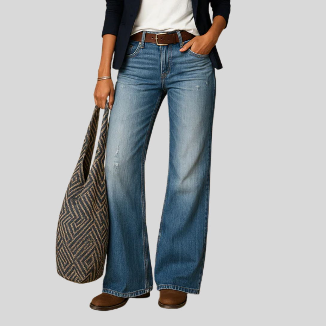 Pantalon Droit à Coupe Élégante pour Femme