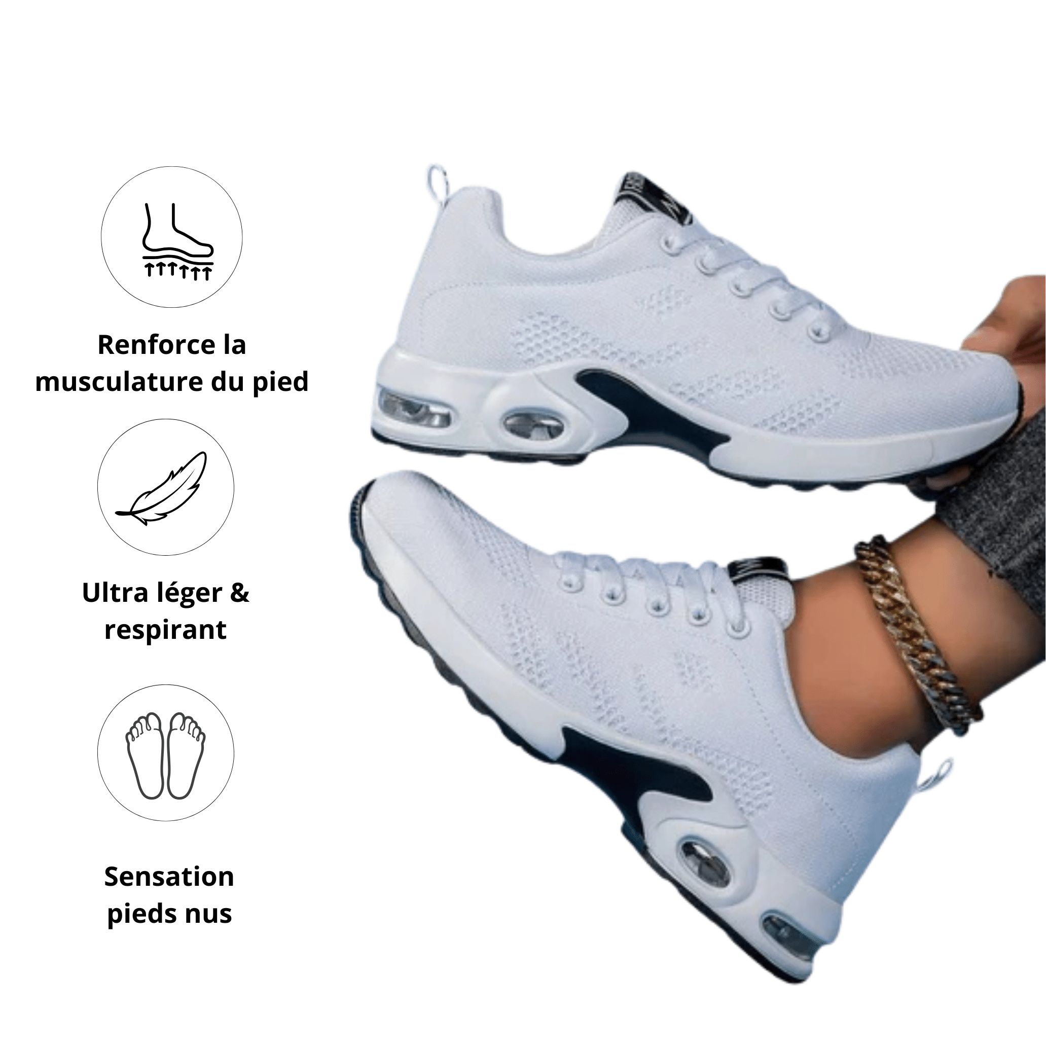 ErgoBoost - Chaussures de sport pour un soutien idéal et un confort ultime