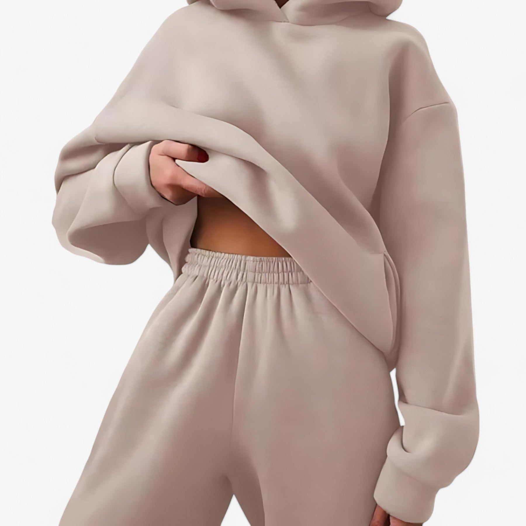 Valeria | Ensemble de Sweat à Capuche d'Hiver - Chaleur Confortable pour les Journées Froides