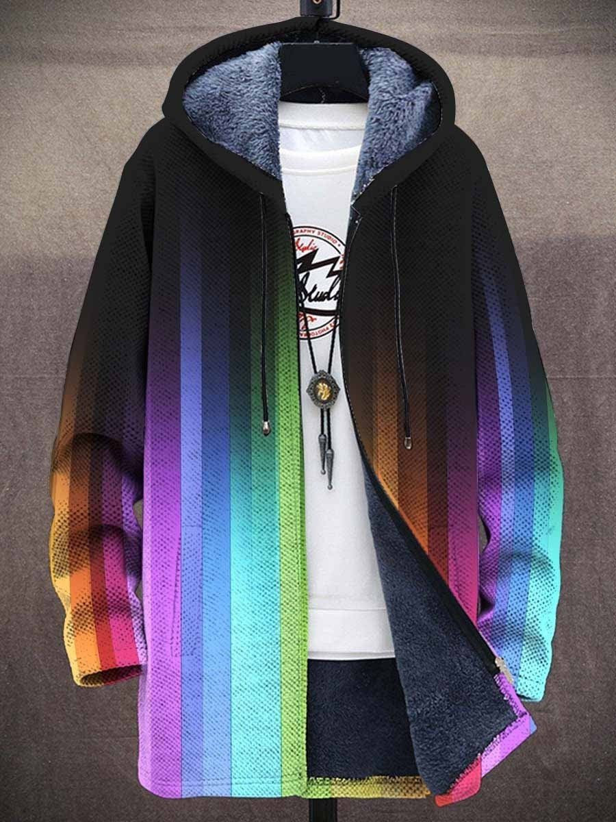 Gilet rétro colorblock pour hommes