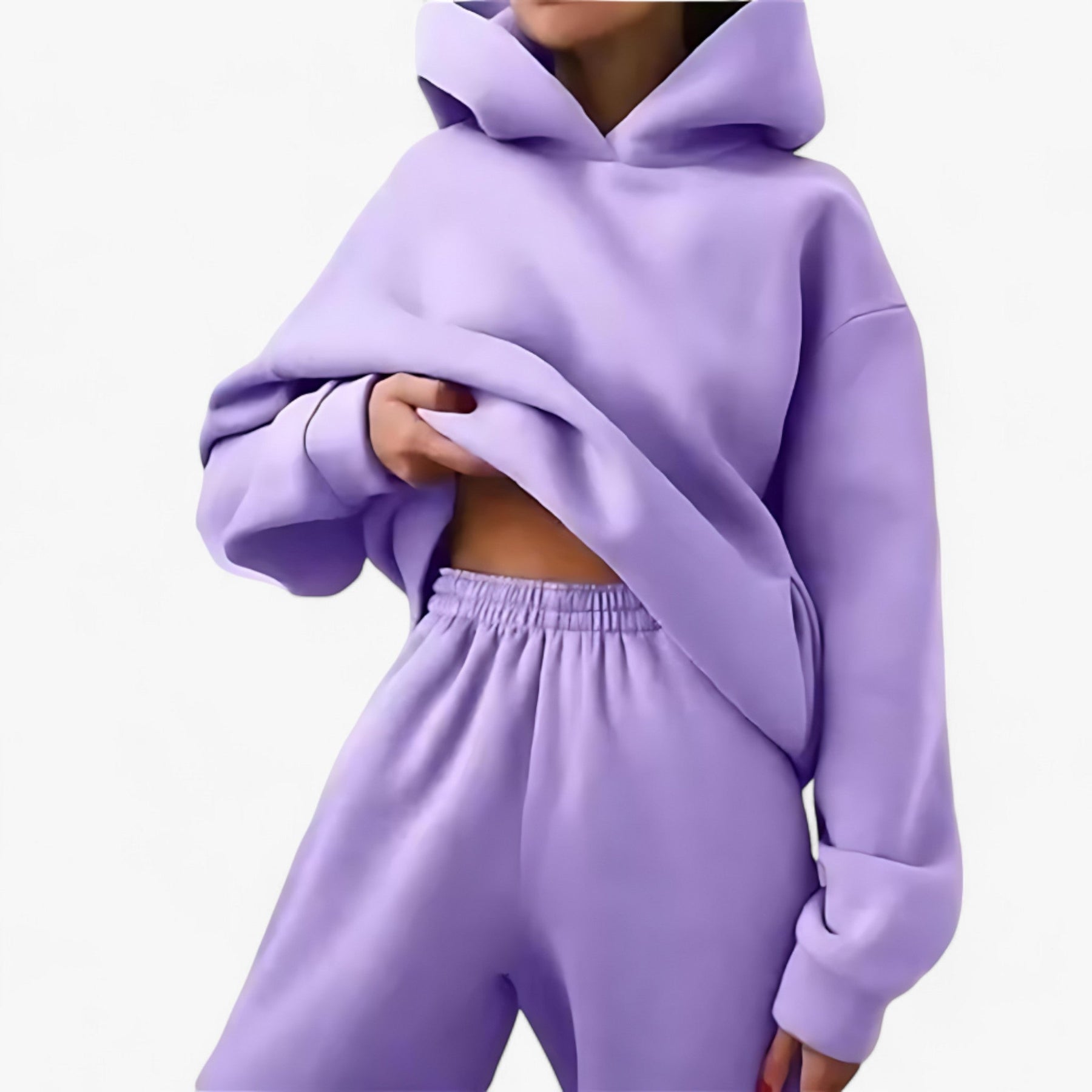 Valeria | Ensemble de Sweat à Capuche d'Hiver - Chaleur Confortable pour les Journées Froides
