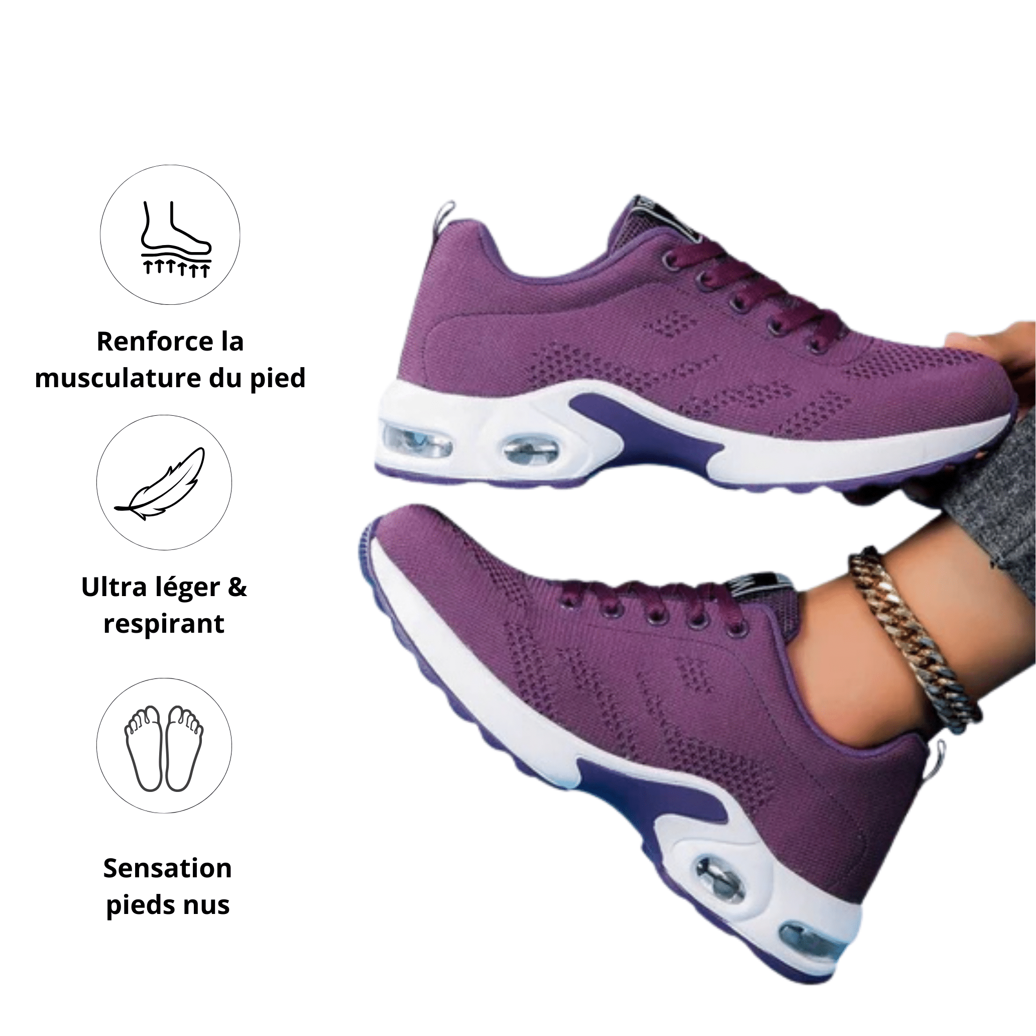 ErgoBoost - Chaussures de sport pour un soutien idéal et un confort ultime