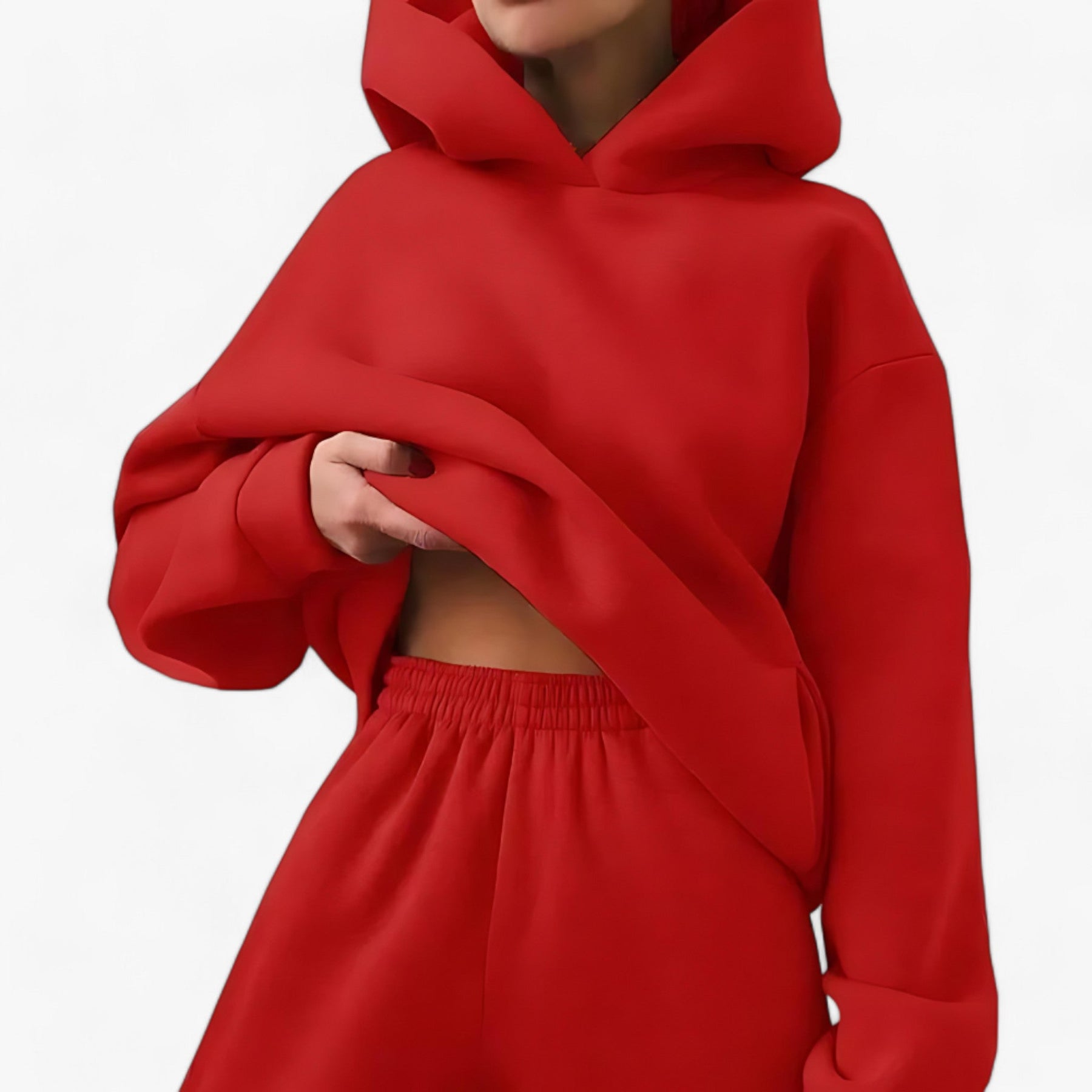 Valeria | Ensemble de Sweat à Capuche d'Hiver - Chaleur Confortable pour les Journées Froides