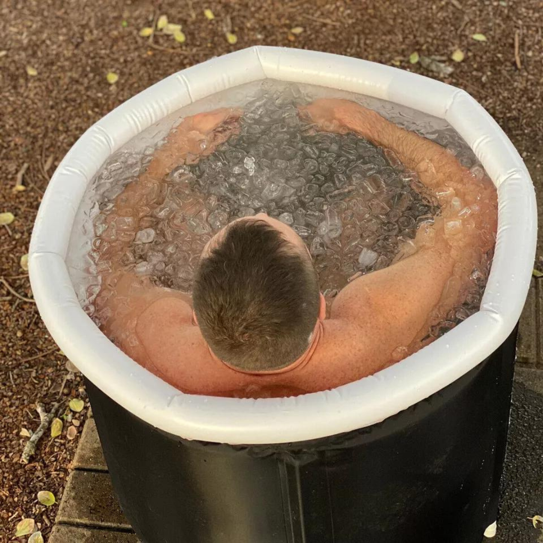 CoolRelax - Bain de Glace Gonflable pour Récupération Sportive