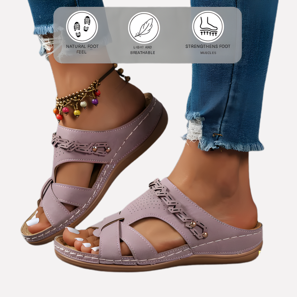 Flip-flops pour femmes été wedges