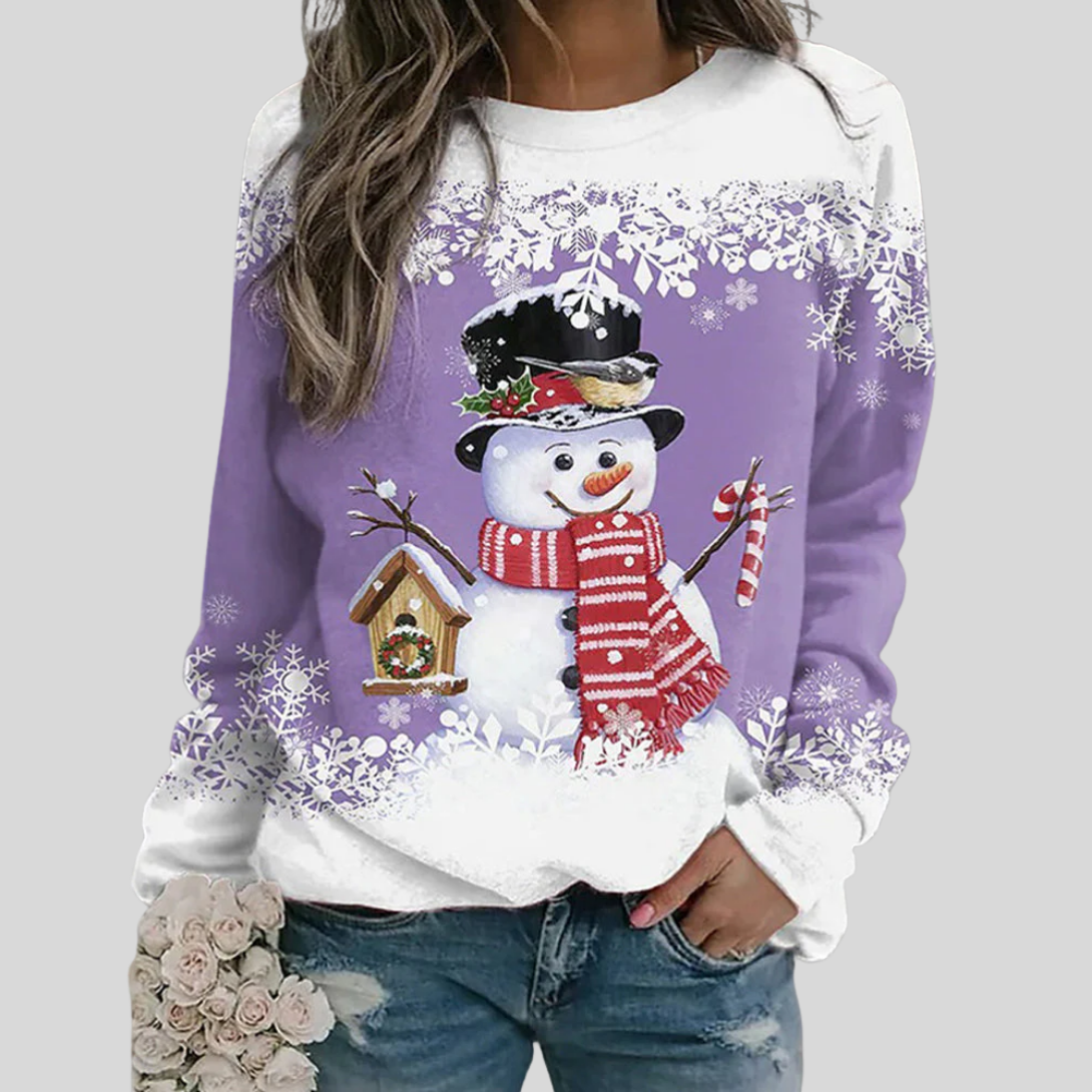 Sweatshirt de Noël pour Femme