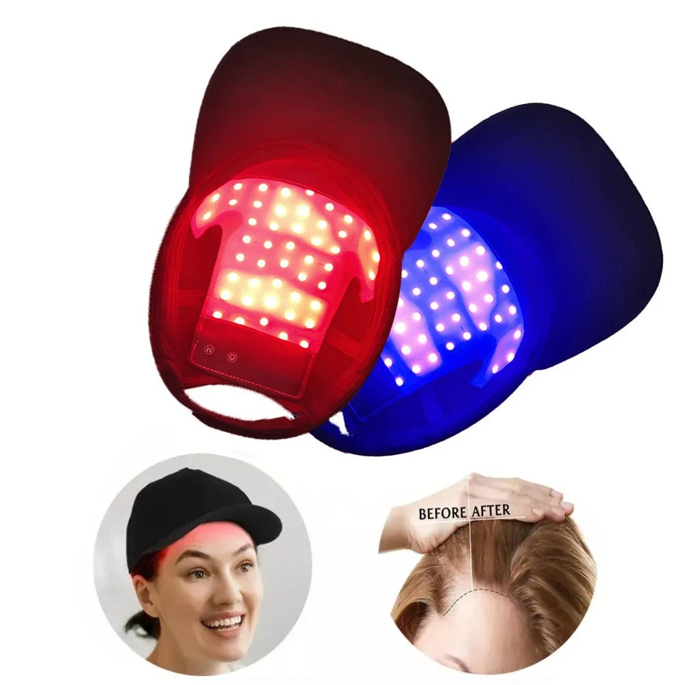 ÉclatHair - Casque Thérapie Lumineuse Infrarouge pour Croissance Rapide des Cheveux