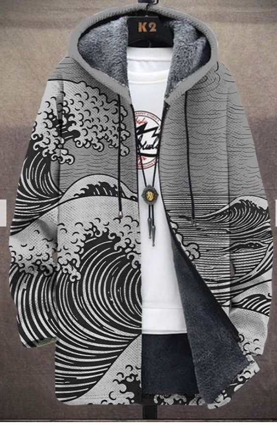 Gilet rétro colorblock pour hommes