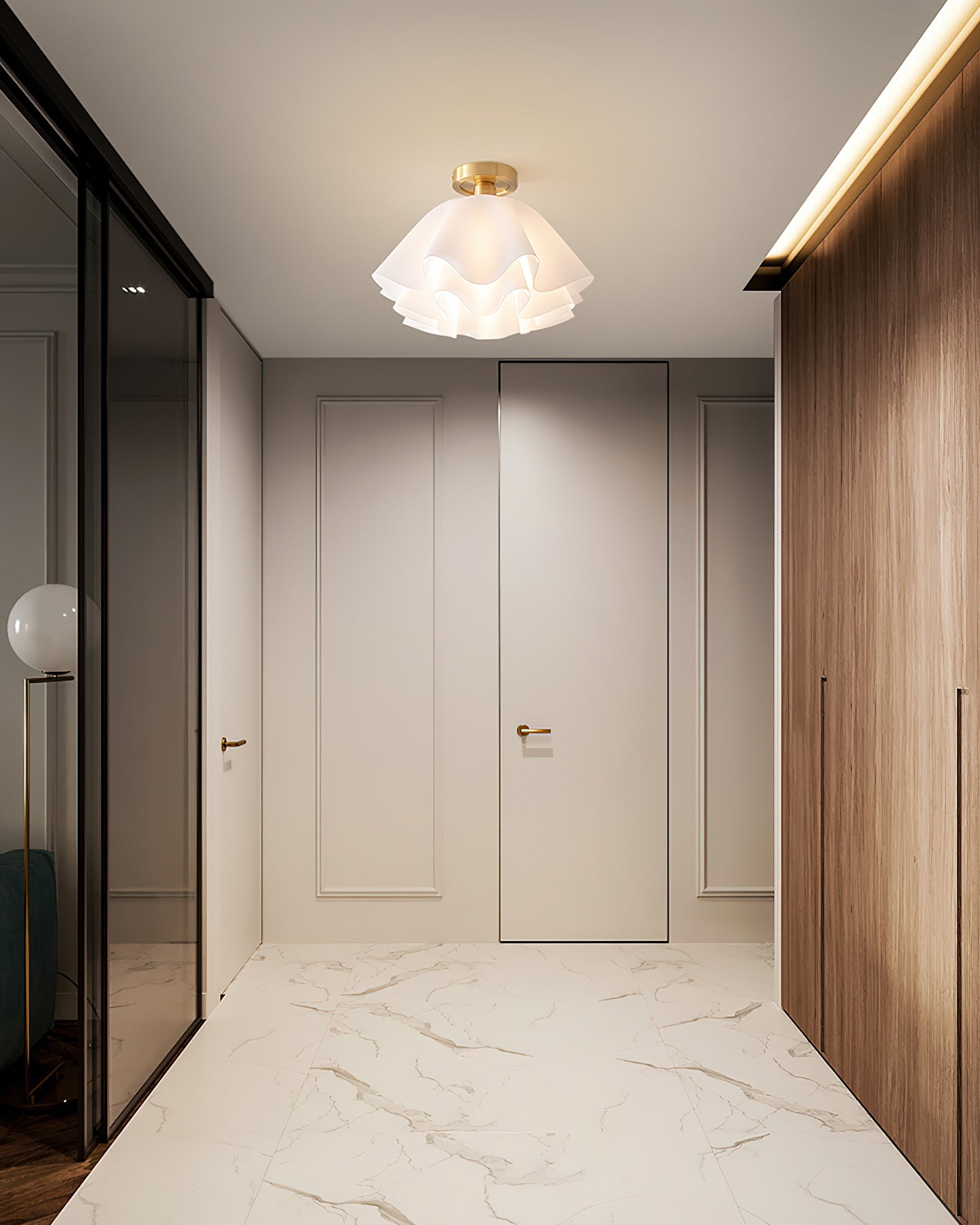 LumièrePlafond Chic - Suspension Moderne Élégante pour Votre Intérieur