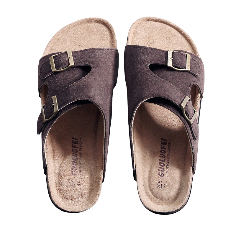 ConfortStyle - Sandales en cuir pour hommes, confort ultime et style moderne