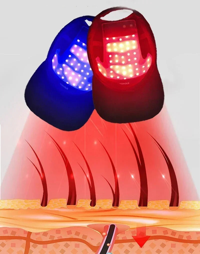 ÉclatHair - Casque Thérapie Lumineuse Infrarouge pour Croissance Rapide des Cheveux