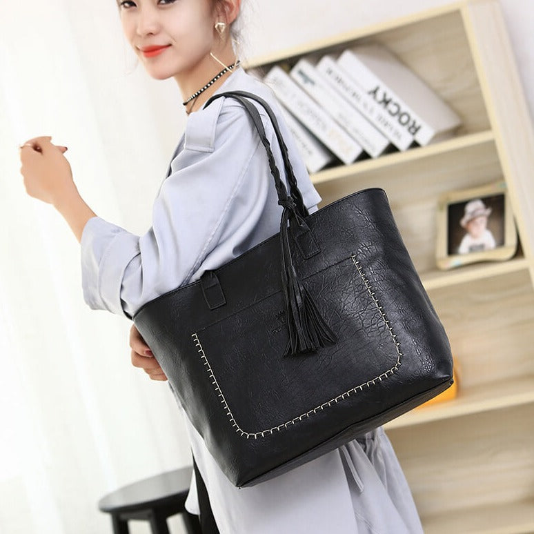 ChicStyle - Sac à main en cuir PU élégant et pratique pour femmes
