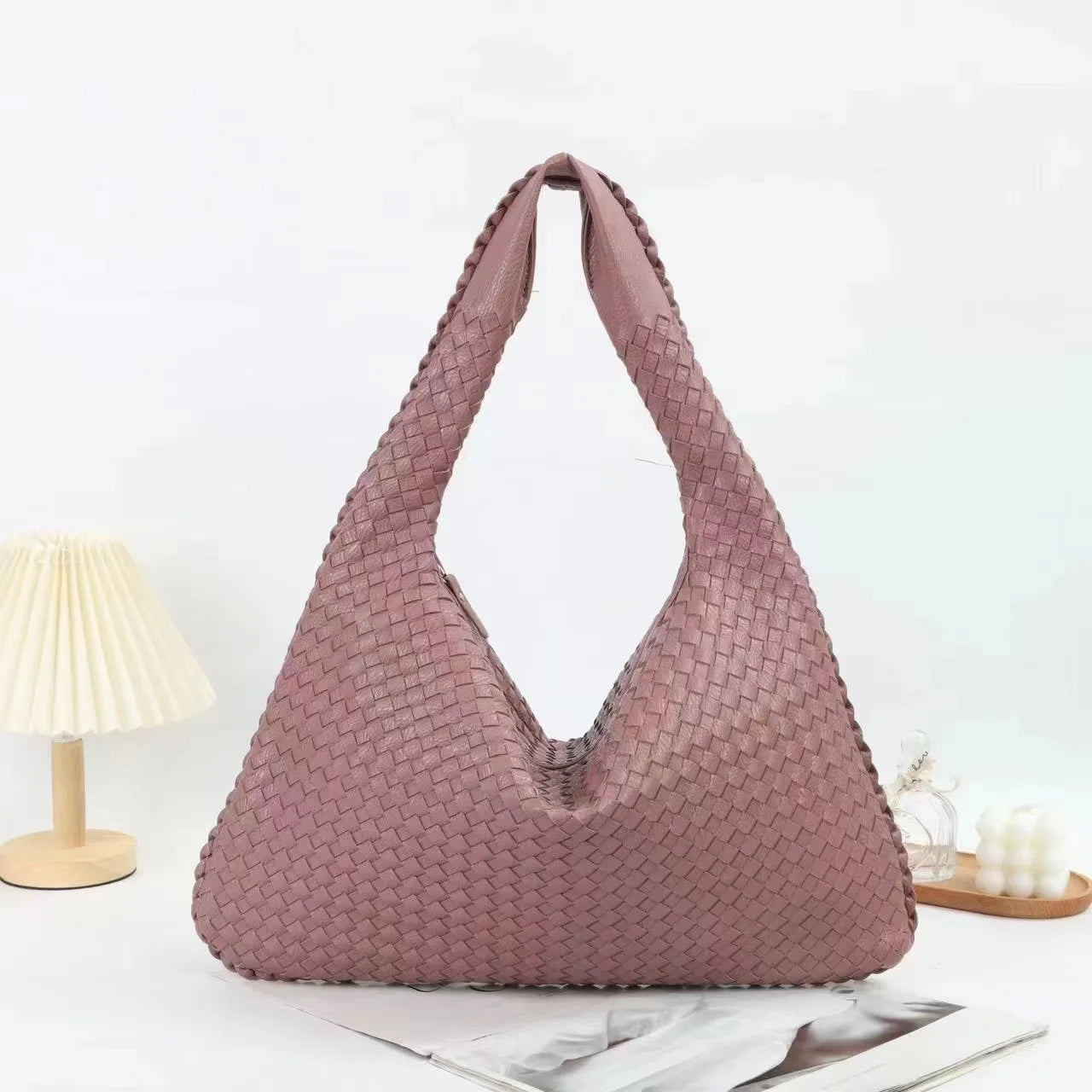Sassy Bag - Sac à Main Tressé en Cuir Luxueux