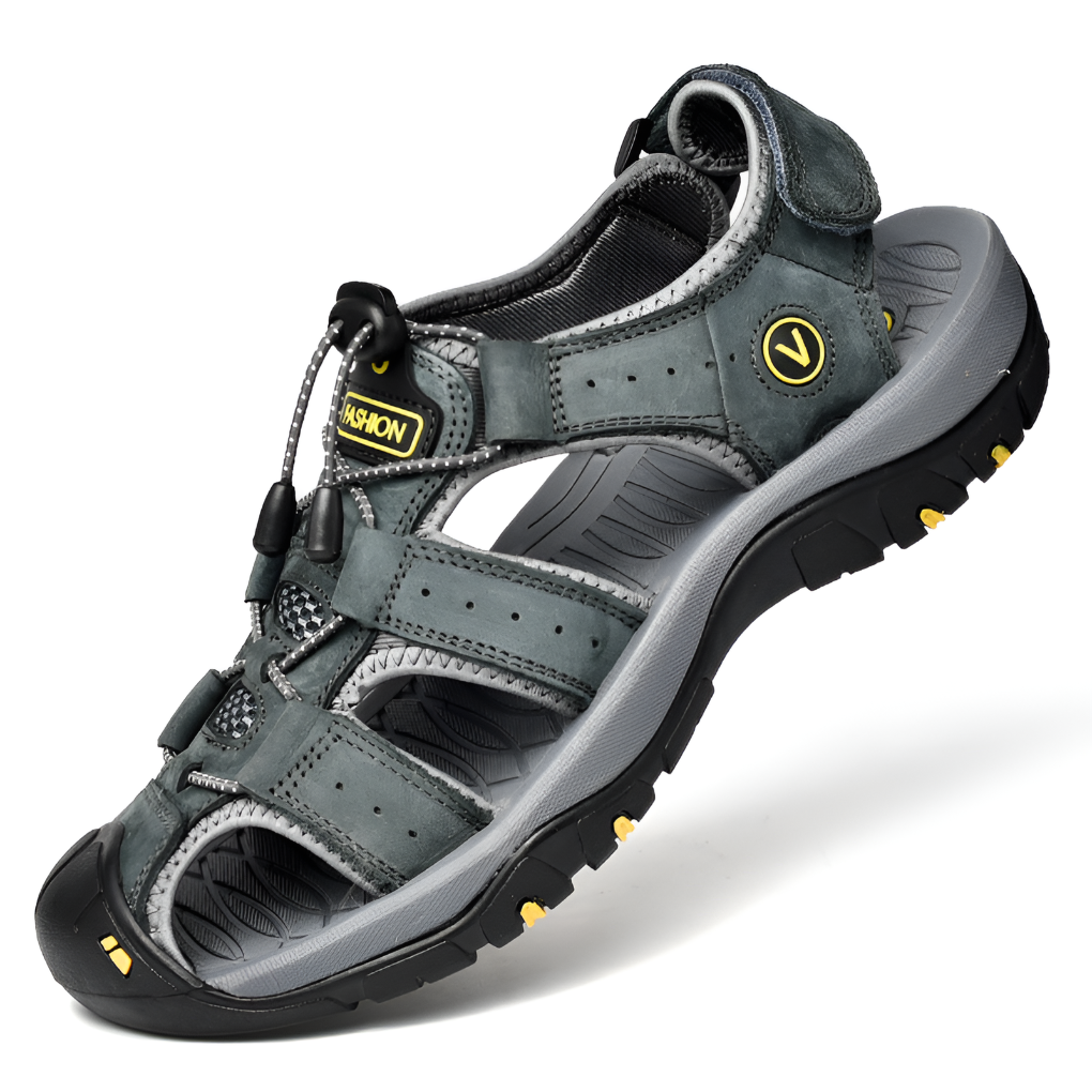 Sandales pour hommes conçues pour l'équilibre avec sangles réglables