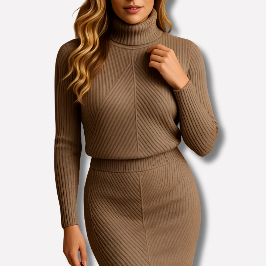 Robe Midi d’Hiver pour Femme