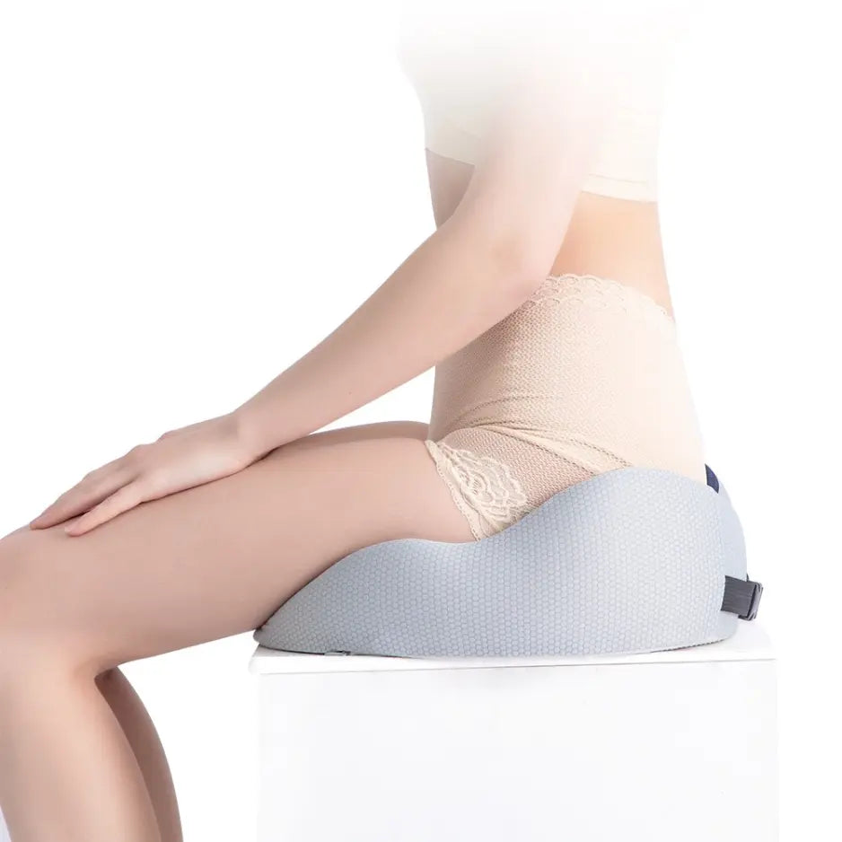 ConfortAssuré - Coussin Ergonomique pour Soulager les Douleurs Lombaires