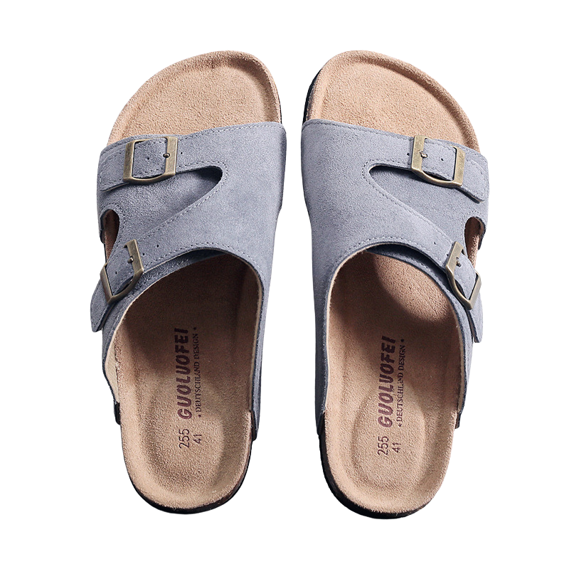 ConfortStyle - Sandales en cuir pour hommes, confort ultime et style moderne