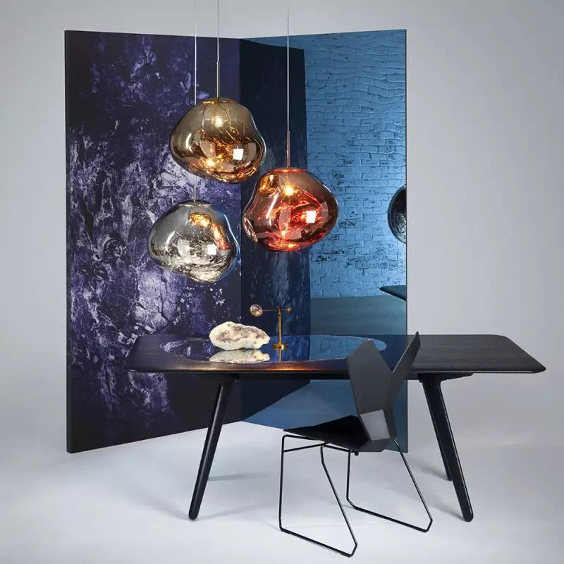 Lumière Fondante - Lampe Suspendue Designer Chic et Artistique