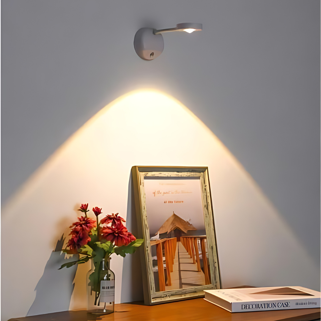 LumiGlow - Spot LED Sans Fil avec Détecteur de Mouvement pour Ambiance Parfaite