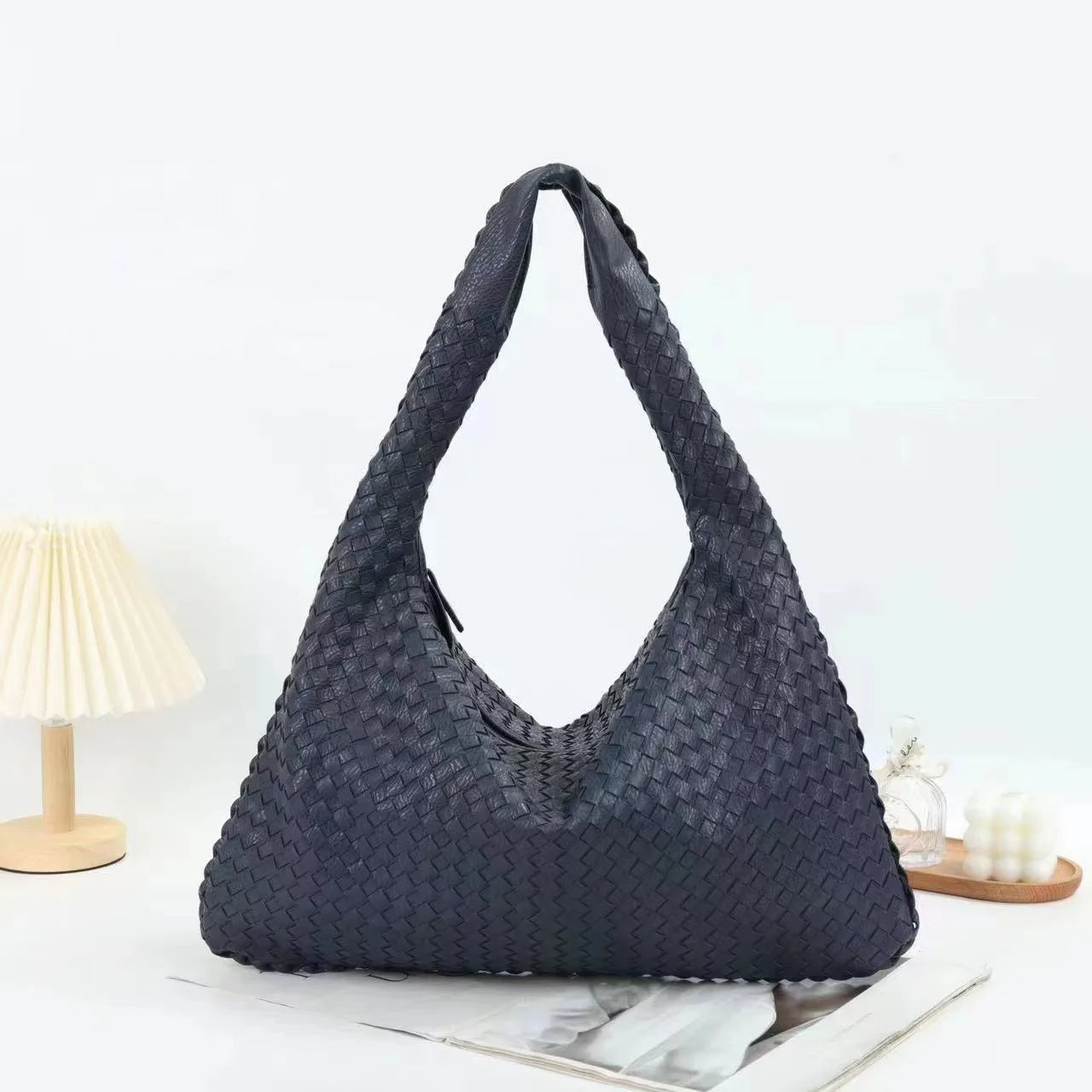 Sassy Bag - Sac à Main Tressé en Cuir Luxueux