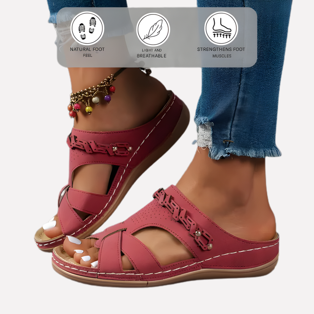Flip-flops pour femmes été wedges