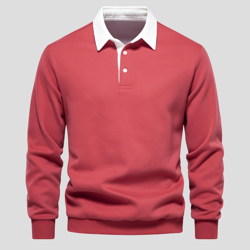 Polo à manches longues pour homme – Un style classique pour toutes les occasions