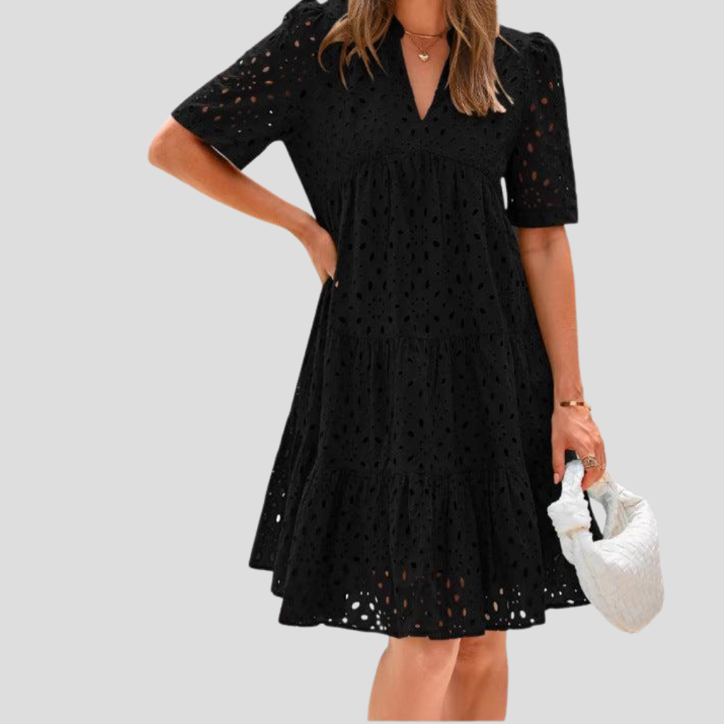 Robe d'été en crochet pour femme