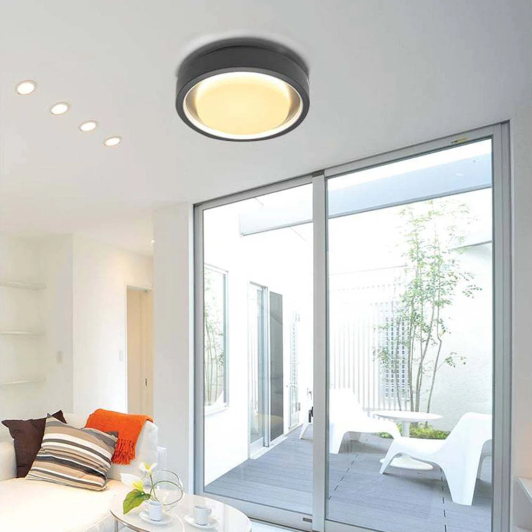 LumiNova - Plafondlamp LED Étanche et Économie d'Énergie
