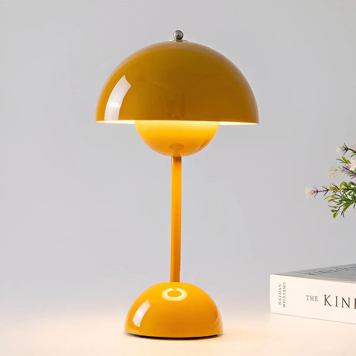 LumiTendance - Lampe de table moderne en acier inoxydable