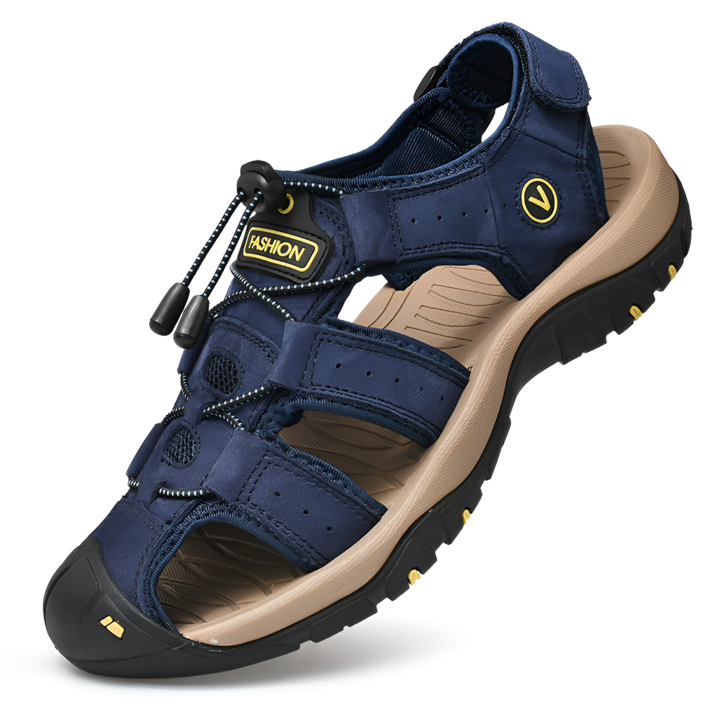 Sandales pour hommes conçues pour l'équilibre avec sangles réglables
