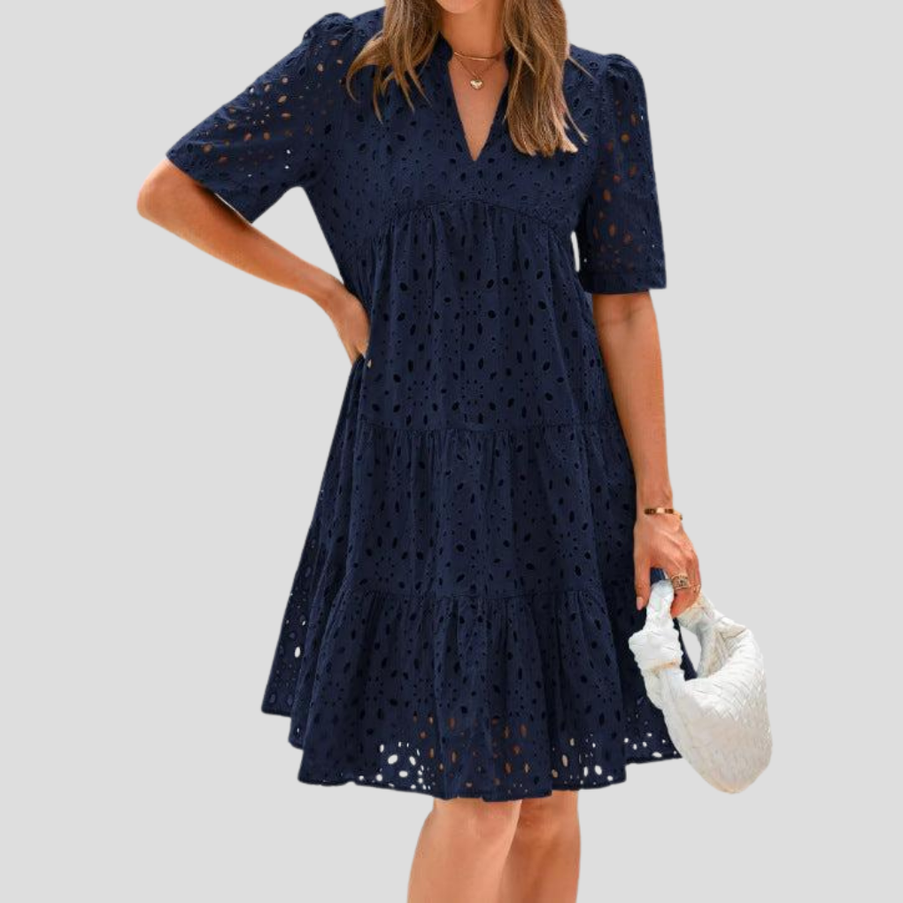 Robe d'été en crochet pour femme