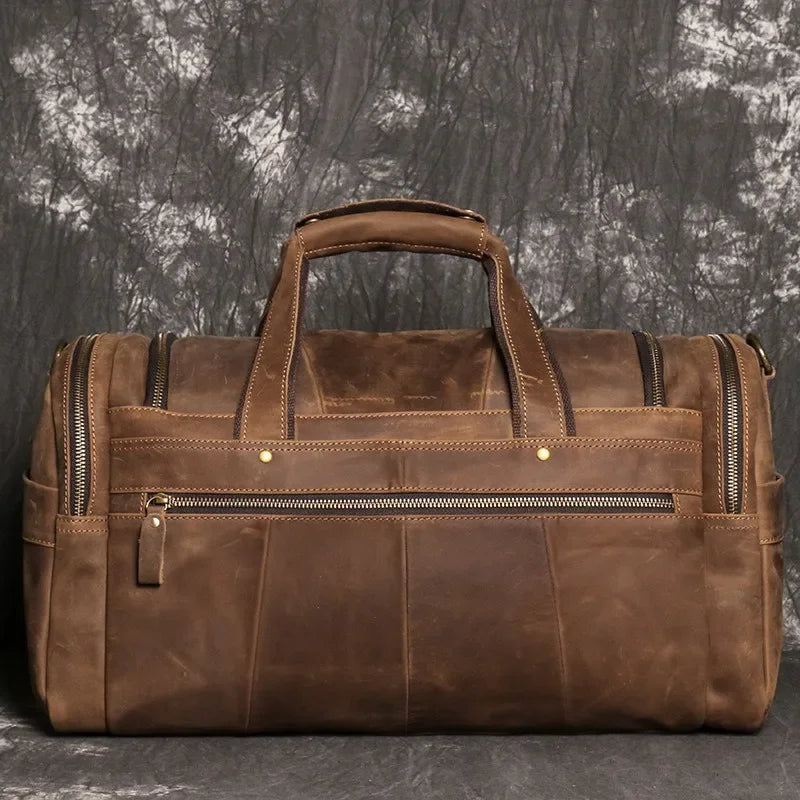 VoyageChic - Sac de Voyage Vintage avec Charme Intemporel