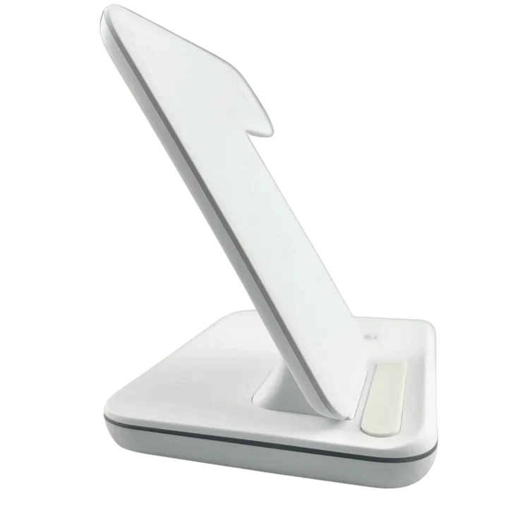 ChargePro - Station de Charge 3-en-1 pour Téléphone, Montre & Écouteurs - Design Minimaliste et Efficace